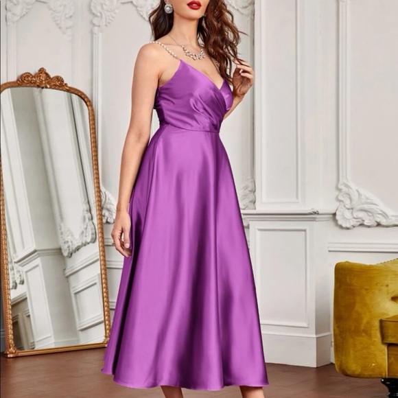 Boho dusty green ink pearls straps dress - Picture 9 of 10